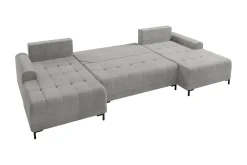 U-Sofa-Vilshult Sofa Dobbel sjeselong 4-seter Hvit