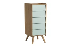 VOX Kommode Barnerom|Kommode-Vintage Kommode Tre / Natur / Grønn Tre/Natur,Grønn