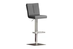 Scandinavian Choice Barstoler-Virga Barstol Kvadrat Stål Grey