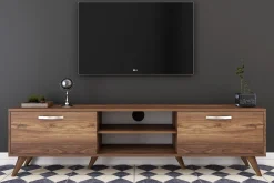 Basic Home Virkesbo TV-benk med Oppbevaring 180 cm