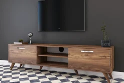 Basic Home Virkesbo TV-benk med Oppbevaring 180 cm