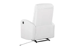 Lenestoler-Virrat Lenestol LED-belysning + USB-port Hvit