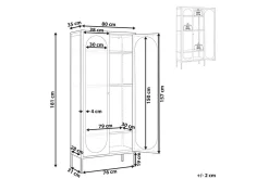Vitrine Foxton