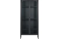 Gangbord|Avlastningsbord-Vitrine Harty Svart