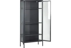 Gangbord|Avlastningsbord-Vitrine Harty Svart