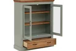 Loft24 Vitrine Selma Salvie/Beis/Voks