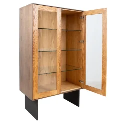 Vitrineskap Teron 90x45x160 cm