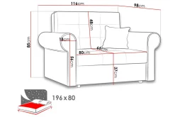 Velour Sofa & Fløyel Sofa-Viva Sofa Musca 5