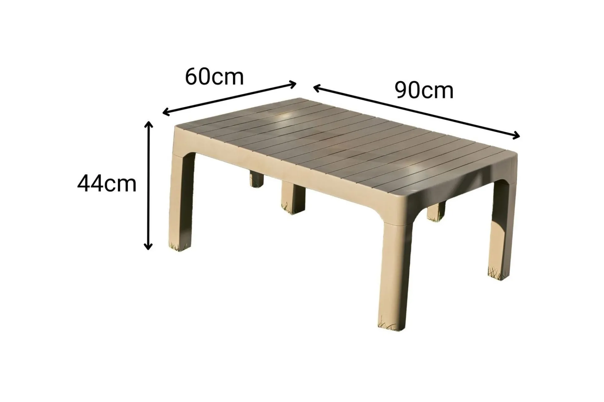 Veranda & Terrasse|Loungesett-Vomira Loungegruppe utendørs Desert Beige