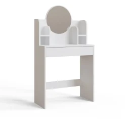 Sminkebord & Toalettbord-Vorina Sminkebord 85 cm Hvit