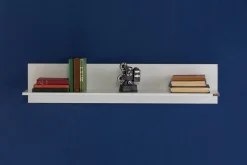 Vegghylle-Wall Shelf høyglans Hvit