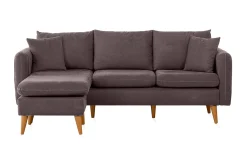 Velour Sofa & Fløyel Sofa|Sofa Med Sjeselong-Wardenburg Divansofa Venstre Grey