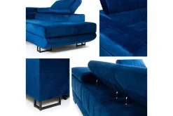 Warwick Sofa med Sjeselong 3-seter