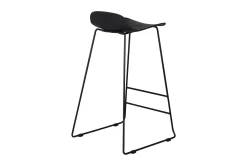 Venture Home Barmøbler|Barstoler-Wave Barstol Svart