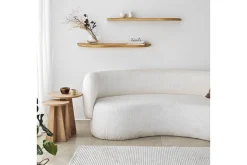 Vegghylle-Wavy Vegghylle 100 cm Eik