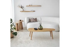 Vegghylle-Wavy Vegghylle 100 cm Eik