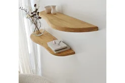 Vegghylle-Wavy Vegghylle 100 cm Eik