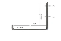 Wayte Vegghylle 60 cm