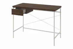 Novogratz Webster Skrivebord 107 cm med Oppbevaringsskuff Valnøtts