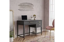 CosmoLiving Westerleigh Hev- og Senkbart Skrivebord 116 cm med Skuffer G
