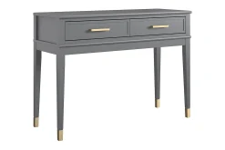 CosmoLiving Gangbord|Avlastningsbord-WesterleigH Konsollbord 105 cm Grå Grey