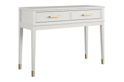 CosmoLiving Gangbord|Avlastningsbord-Westerleigh Konsollbord 105 cm Hvit