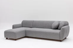 Hjørnesofa-Whitecliffs Divansofa 3-seters Grey
