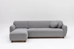 Hjørnesofa-Whitecliffs Divansofa 3-seters Grey