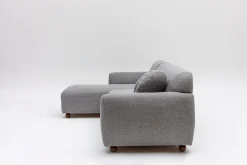Hjørnesofa-Whitecliffs Divansofa 3-seters Grey