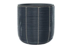 Wicker Blomsterkrukke D35xH36 cm
