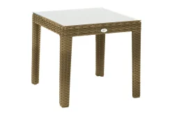Wicker Sidebord 50x50xH45 cm