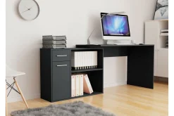 Kontorbord-Wickston Skrivbord 120 cm Anthracite Antracit