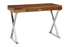 Wohnling Kontorbord-Wilhem Skrivebord 120 cm Rektangulær Natur