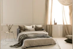 Basic Home Sovesofaer-Willhelm Liten Sovesofa 2-seters 160 cm bred Lysegrå