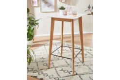 Wohnling Barmøbler-Willowdale Barbord 60 cm Natur,Hvit