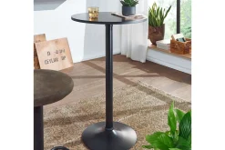 Wohnling Barmøbler-Willowdale Barbord 60 cm Runt Svart