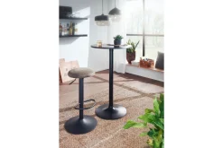 Wohnling Barmøbler-Willowdale Barbord 60 cm Runt Svart