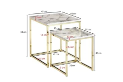 Wohnling Willowdale Settbord 45 cm