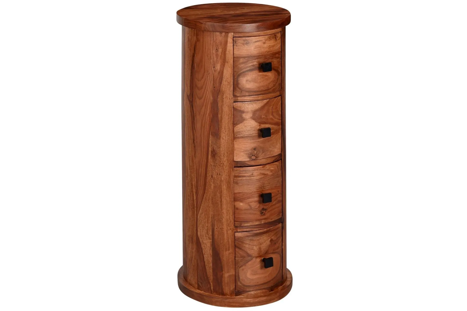 Wohnling Willowdale Sideboard 35 cm 4 Skuffer Rundt