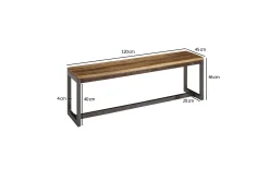 Wohnling Willowdale Sittebenk 120 cm