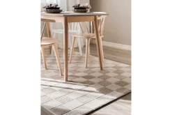 KM Home Wiltonteppe Hawaii Chess 240x340 cm, Lin, Linne
