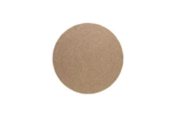 KM Home Utendørstepper-Wiltonteppe al Circle Rund 160x160 cm Natur