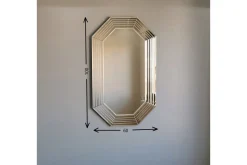 Veggspeil|Gangspeil-Windford Dekorasjonsspeil 100 cm Bronse