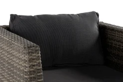 Comfort Garden Utelenestoler|Loungemøbler Salg-Wisconsin Premium Loungelenestol Kunstrotting/Grå Brun