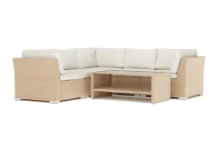 Comfort Garden Wisconsin utendørs hjørnesofa 5-seter vendbar