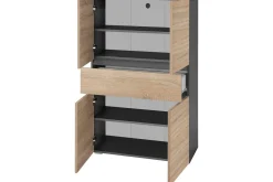 Loft24 Baderom|Baderomsskap-Wisla Høyskap til Bad 130x76x35 cm Grey