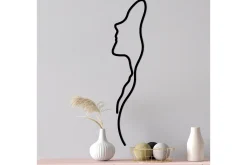 Woman Face Profile Veggdekor