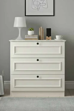 Kommode|Entrekommode-Wonthaggi kommode 78 cm Hvit