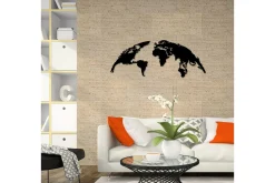 World Map 1 Large Veggdekor