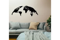 World Map 1 Large Veggdekor